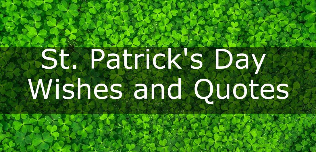 St. Patrick's Day Wishes and Quotes