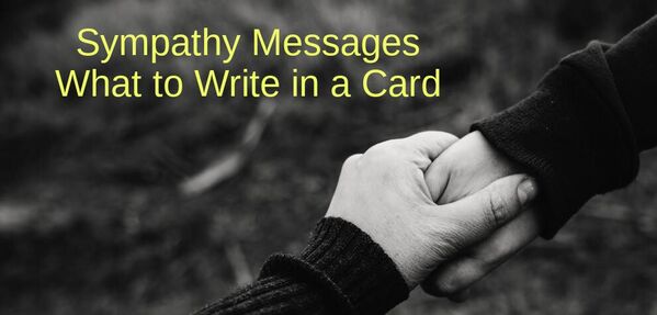 Sympathy Messages for a Card