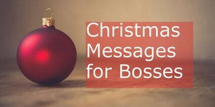 Christmas Wishes for Bosses